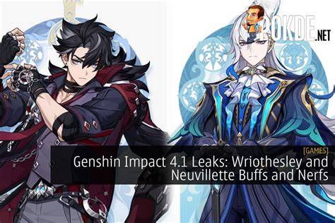 wriothesley genshin leak|Genshin Impact 4.1 leaks: Wriothesley kit, Elemental skill, burst ...